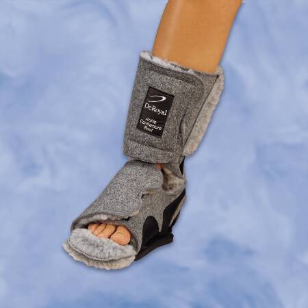 DeRoyal Foot Drop Brace DeRoyal Large Hook and Loop Closure Left or Right Foot