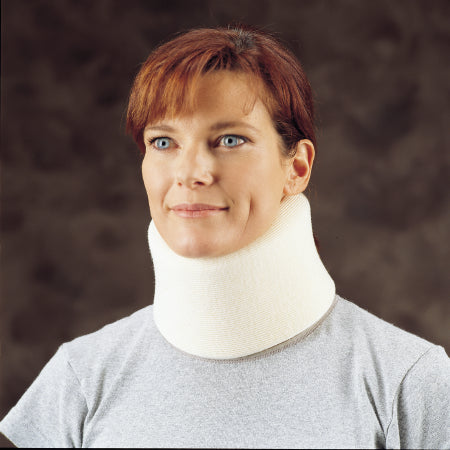 DeRoyal Cervical Collar DeRoyal Medium Density One Size Fits Most Narrow 3-1/2 Inch Height 22 Inch Length