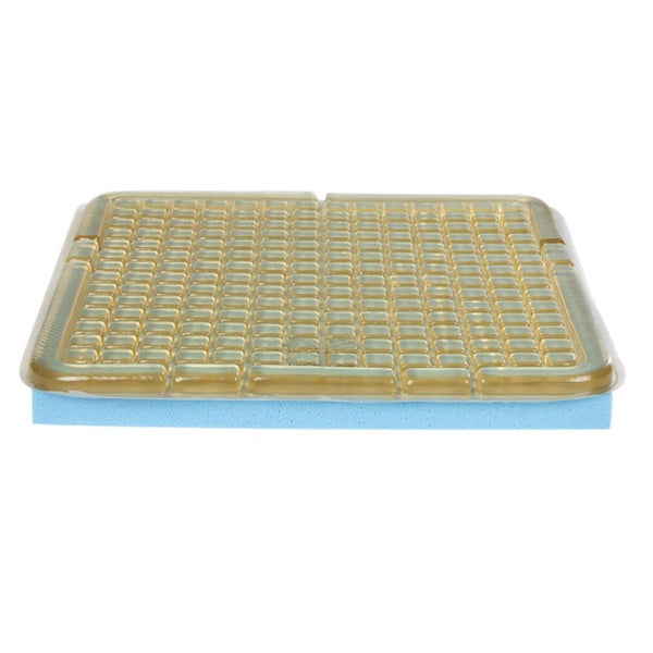 AliMed T-Gel Plus Checkerboard Wheelchair Cushion T-Gel Plus Checkerboard Wheelchair Cushion, Nylon Cover, 18"W x 16"D - 1531NYL