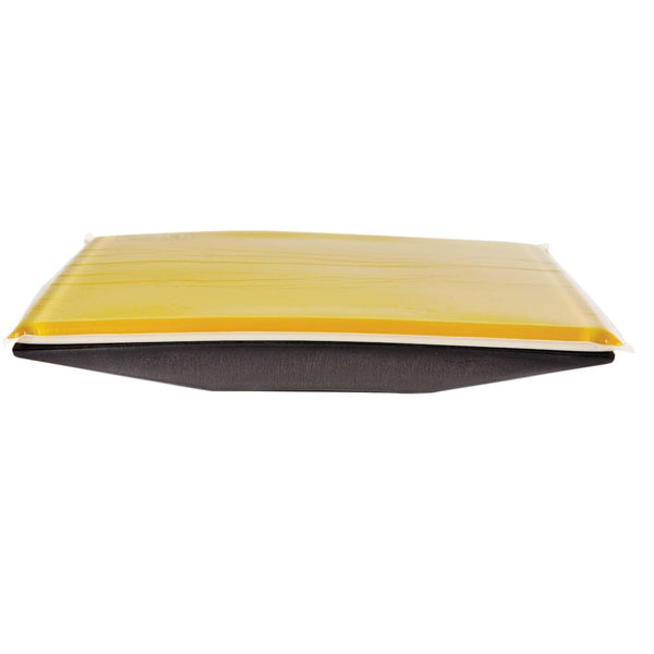 AliMed T-Gel Cushion with Solid Seat Insert (SSI) T-Gel Cushion w/SSI, Black Knit Cover, 16"W x 16"D - 1554