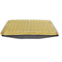 AliMed T-Gel Checkerboard Cushion w/Solid Seat Insert T-Gel Checkerboard Cushion w/SSI, Black Knit Cover, 16"W x 16"D - 1555