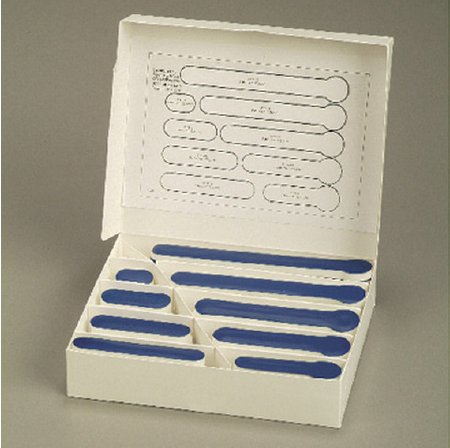 DeRoyal Finger Splint Plastalume™ Plain End Aluminum / Foam Left or Right Hand