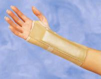 DeRoyal Wrist Splint DeRoyal Leatherette Left Hand Medium
