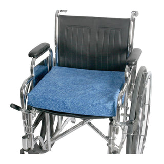 Ocean Blue Wheelchair Cushion Covers Print Slipcovers, 18"W x 16"D x 2"H, 6/pk - 1896