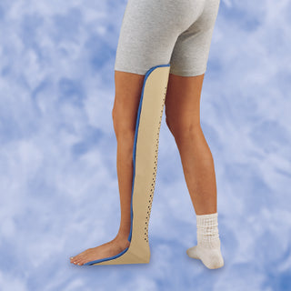 DeRoyal Posterior Leg Splint DeRoyal Medium Without Closure 25 Inch Length Left or Right Leg