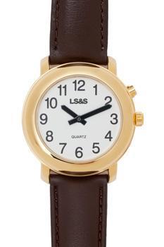 Gold One Button Watch