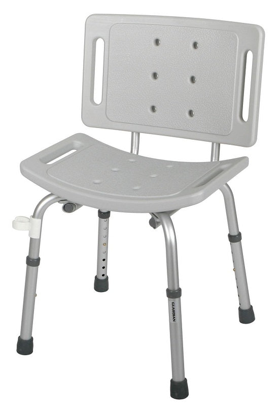 Medline Shower Chair with Back - DBD-CHAIR, SHOWER, W/O BACK, 250 LB CAP, EA - G30401-4M