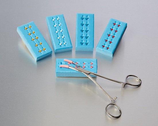Medline Sterile X-Ray Detectable Suture Boots - BOOT, SUTURE, LARGE, PINK-IN-BLUE - DYNJSBP5