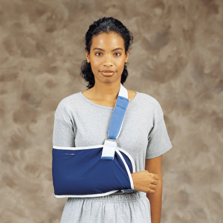 DeRoyal Shoulder Immobilizer DeRoyal Small Canvas / Foam Contact Closure Left or Right Arm