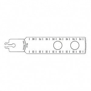 Medline ReNewal Reprocessed Stryker Bits, Burrs & Blades - 2108-102 @LG SAGITTAL SB 25MM X 89.5MM X - 2108102RH