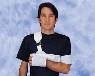 DeRoyal Shoulder Immobilizer DeRoyal Adult Foam Contact Closure Left or Right Arm