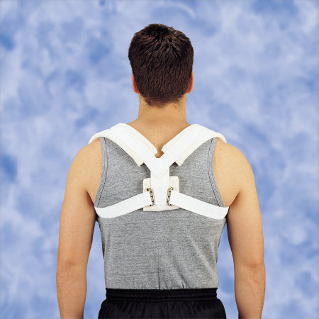 DeRoyal Clavicle Strap DeRoyal Large Foam Hook and Loop Closure