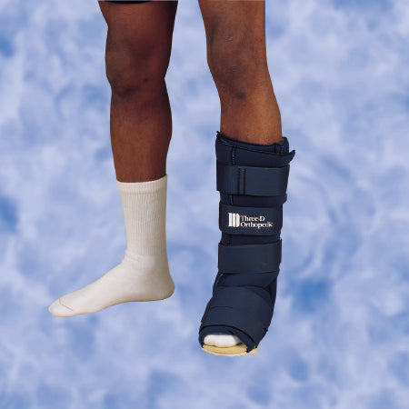 DeRoyal Ankle Splint Splintsrite™ Large Hook and Loop Closure Female Size 11 - 13 / Male Size 10 - 12 Left or Right Foot