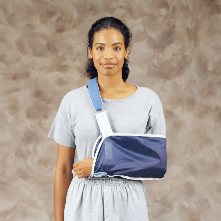 DeRoyal Shoulder Immobilizer DeRoyal Large Tietex / Foam Contact Closure Left or Right Arm