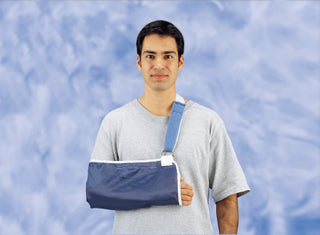 DeRoyal Arm Sling DeRoyal Hook and Loop Closure One Size Fits Most