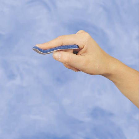 DeRoyal Finger Splint DeRoyal Curved Padded Strip Aluminum / Foam Left or Right Hand Silver