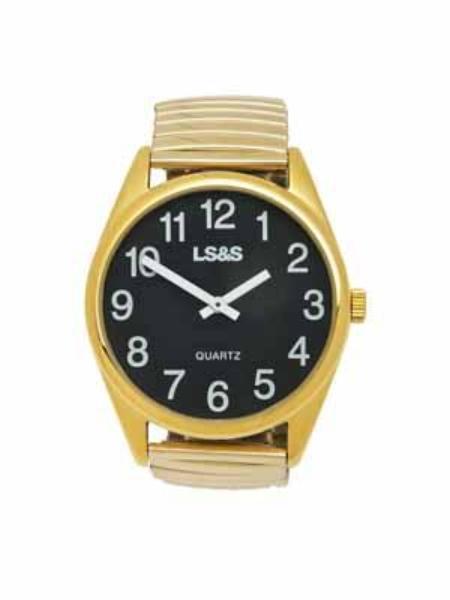 Jumbo Low Vision Watch Black Face