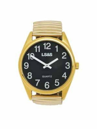 Jumbo Low Vision Watch Black Face