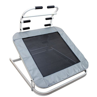 Alimed Deluxe Square Rebounder Rebounder with Rack and set of 5 Medicine Balls - 32538
