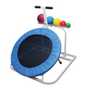 Alimed Deluxe Round Rebounder Rebounder with Rack and set of 5 Medicine Balls - 32540