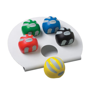Digi-Squeeze Exercisers Digi-Squeeze (Set of 5) w/Stand, Large, 3-1/2" diameter - 32743
