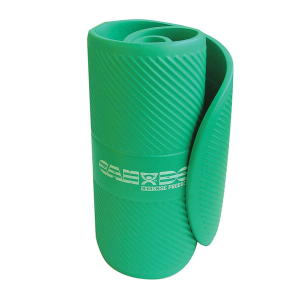 CanDo Plush Exercise Mat Plush Exercise Mat, Green - 32926/NA/NA/GRN