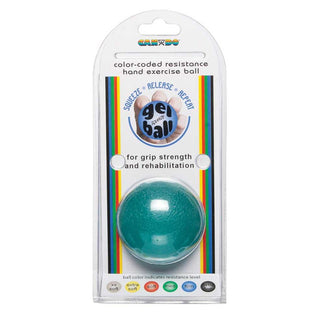 CanDo Gel Squeeze Balls Gel Squeeze Ball, Green, Medium - 33065
