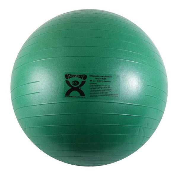 CanDo Inflatable Exercise Balls CanDo Exercise Ball, Green - 33108