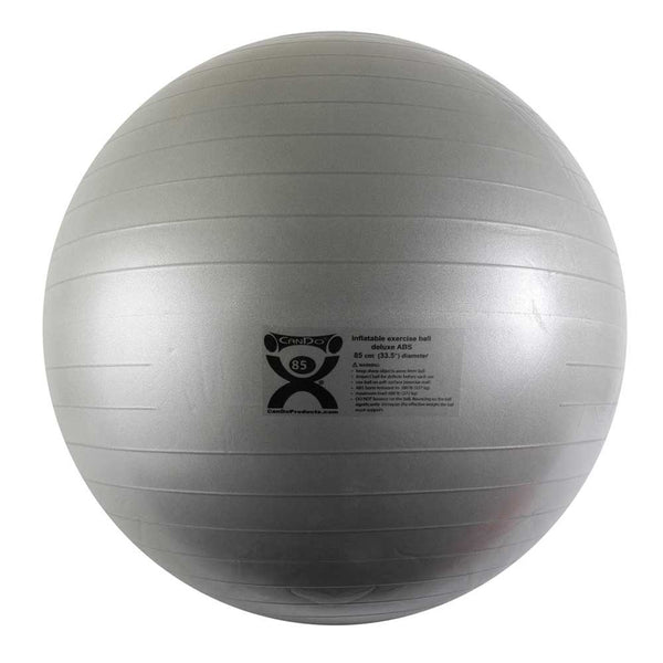 CanDo Inflatable Exercise Balls CanDo Exercise Ball, Yellow - 33106