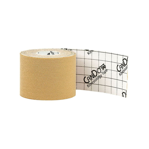 CanDo Kinesiology Tape Kinesiology Tape, Black, 2"W x 103'L Roll - 33172