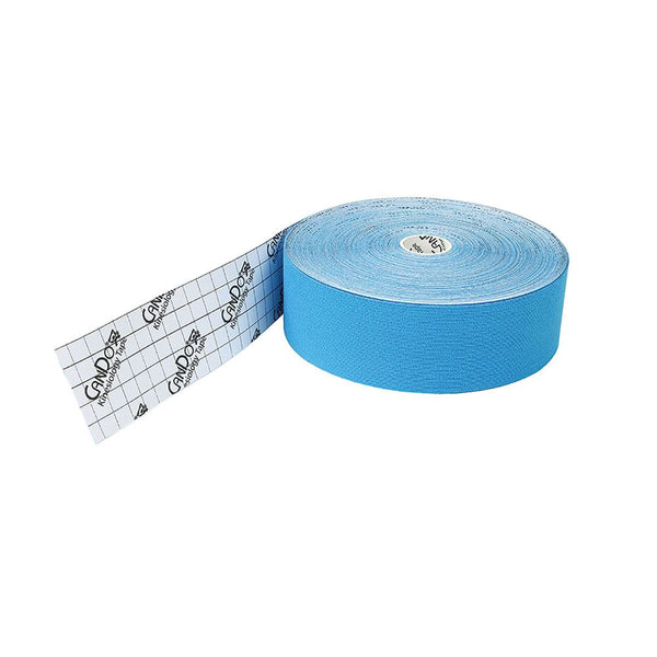 CanDo Kinesiology Tape Kinesiology Tape, Blue, 2"W x 103'L Roll - 33171