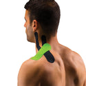 Thera-Band XactStretch Kinesiology Tape Kinesiology Tape, Red/Black, 2"W x 16-1/2'L, Pre-Cut Strip Roll - 33190