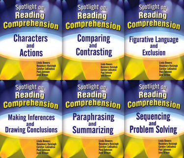 Spotlight on Reading Comprehension: 6-Book Set Linda Bowers, Rosemary Huisingh, Paul Johnson, Carolyn LoGiudice, Jane Orman