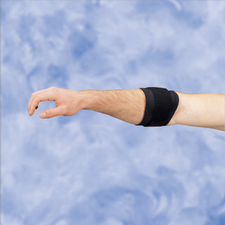 DeRoyal Elbow Support DeRoyal Medium Contact Closure Tennis Left or Right Elbow 10 to 11 Inch Circumference