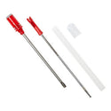 Medline ReNewal Reprocessed Stryker Bits, Burrs & Blades - 375-940-000 @FRML RND BUR, 6-FLT (RED / RE - 375940000RH