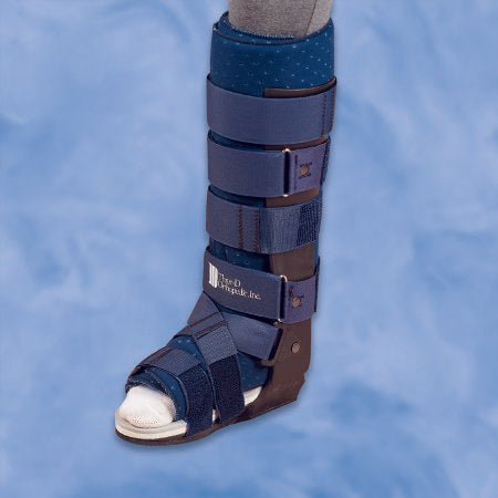 DeRoyal Walking Brace Three-D Small Strap Closure Female Size 6 - 8 / Male Size 5 - 7 Left or Right Foot