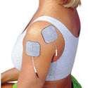 PALS Reusable Neurostimulation Electrodes PALS Prewired Electrodes, 3"x4" Rectangle, 2/sht, 10/shts per case - 3926