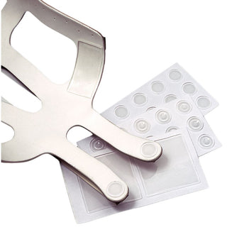 Silipos Gel Dots and Squares Gel Squares, 4"x4", Non-adhesive, 2.pk - 41020