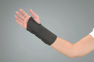 DeRoyal Wrist Splint Cock-Up Polyester / Foam Left Hand Black X-Small