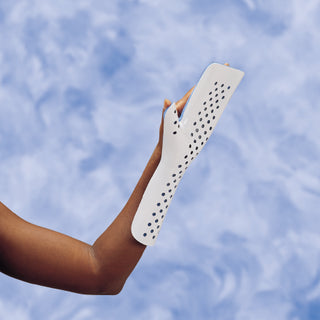 DeRoyal Hand Splint Aluminum / Foam Left Hand Tan Large