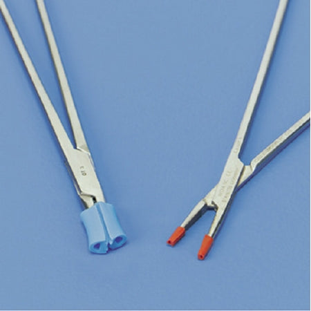 DeRoyal Clamp Cover Sterile, 1/10 X 5 Inch, Red, Silicone, Rigid Surface, Radiopaque