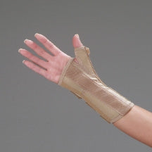 DeRoyal Thumb Splint DeRoyal Thumb Spica Tietex Left Hand Black X-Large