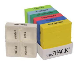Colored Pill Box