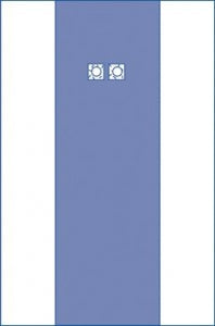 Medline Non Sterile Fem / Angio Drapes - Femoral Angio Drape, 80" x 135" - 48545CS
