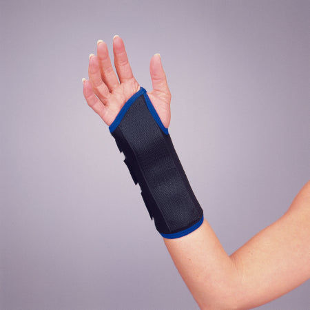 DeRoyal Wrist Splint DeRoyal Tietex Right Hand Black Medium