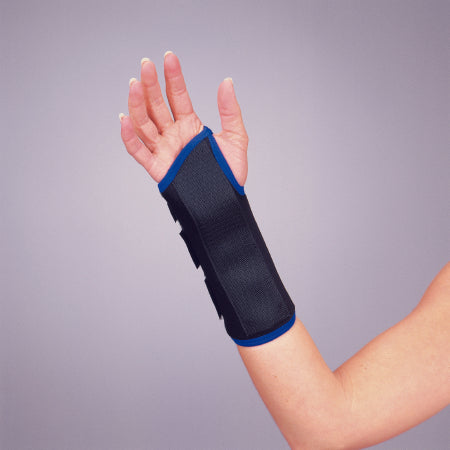 DeRoyal Wrist Splint DeRoyal Tietex Right Hand Black X-Large