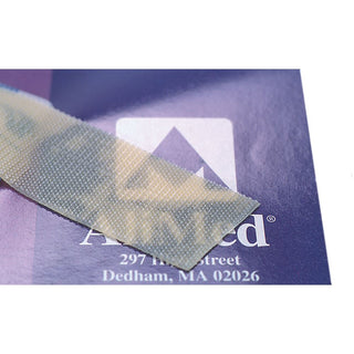 Alimed Plastic Beta Hook, Adhesive Backed Plastic Beta Hook, Clear, Adhesive Back, 1"W x 25yd - 4946