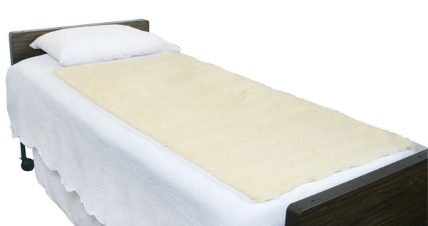 SkiL-Care Synthetic Sheepskin Pads Synthetic Sheepskin Pads, 30"W x 60"L - 501090