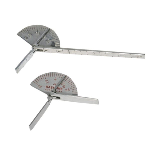 Baseline Stainless Finger Goniometer Short Finger Goniometer, 3-3/4"L - 5803
