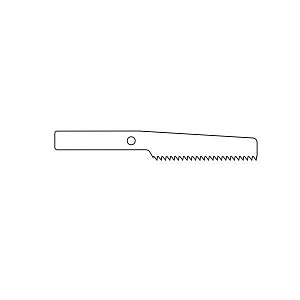 Medline ReNewal Reprocessed ConMed Saw Blades - 5059-532 @HALL STERNUM SB 10.0MM X 35.0M - 5059532R